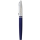 aerial view a blue cross(r) calais chrome blue roller ball, image 1 of 4