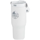 aerial view a white carnival recycled sip or swig tumbler 30 oz, image 1 of 6