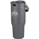 aerial view a gray carnival recycled sip or swig tumbler 30 oz, image 1 of 6