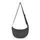aerial view a black luxsling soft pu sling bag, image 1 of 5
