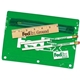aerial view a transparent green premium transparent school kit, image 1 of 2