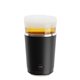 a black asobu(r) beer pint cooler