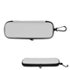 aerial view a gray protective case with carabiner, image 1 of 2