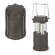 aerial view a gunmetal cob pop - up rechargeable lantern, image 1 of 2