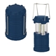 aerial view a navy cob pop - up rechargeable lantern, image 1 of 2