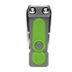 aerial view a gray with lime green 6- in -1 multi tool with led light, image 1 of 2