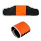 aerial view a black with neon orange handyman magnetic wristband, image 1 of 2