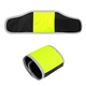 aerial view a black with neon yellow handyman magnetic wristband, image 1 of 2