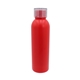 aerial view a red 24 oz classic revolve bottle with standard lid, image 1 of 2