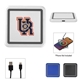 a group of color squared wireless charging pad 2.0