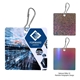 a group of acrylic zipper pull - square