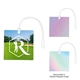 a group of acrylic bag tag - 4 square