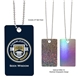 a group of acrylic charm with chain - rectangle