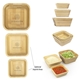 a group of bombay bamboo nesting bowl set