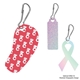 a group of acrylic zipper pull - custom shape 4