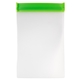 aerial view a green small reusable food storage bag, image 1 of 2