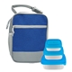 aerial view a blue speck handy portion control kit, image 1 of 2