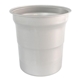 aerial view a silver 16 oz aluminum drinking cup, image 1 of 3