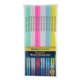 aerial view a as shown reusable mood(tm) straw - 12 pack, image 1 of 2