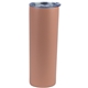 aerial view a italian clay (close to pms 7613c) recycled 20 oz double - wall stainless steel tumbler, image 1 of 2