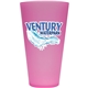 a pink full color classic stadium tumbler 18 oz