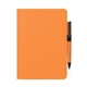 aerial view a orange pms 1505 donald single meeting journal pen combo, image 1 of 2