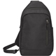 aerial view a black travelon(r) anti - theft urban(r) sling bag, image 1 of 6