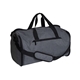 aerial view a gray 2- in -1 garment duffel bag, image 1 of 2