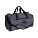 aerial view a gray 2- in -1 garment duffel bag, image 1 of 2