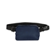 aerial view a navy polyester anywhere belt bag, image 1 of 2