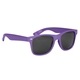 aerial view a purple malibu uv400 sunglasses, image 1 of 3