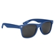 aerial view a royal blue malibu uv400 sunglasses, image 1 of 3