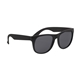 aerial view a black with black temples youth rubberized sunglasses, image 1 of 4