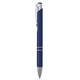 aerial view a blue sleek mirage plunger pen, image 1 of 3