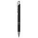 aerial view a black sleek mirage plunger pen, image 1 of 3
