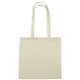 aerial view a natural 100 cotton tote bag, image 1 of 2