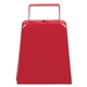 aerial view a red large cow bell, image 1 of 2