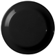 aerial view a black large flying discus, image 1 of 2