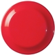 aerial view a red large flying discus, image 1 of 2