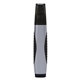 aerial view a silver with black multi - purpose tool / flashlight, image 1 of 2