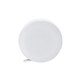 aerial view a white with red button 5 retractable pvc tape with auto lock, image 1 of 3