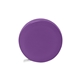 aerial view a purple with white button 5 retractable pvc tape with auto lock, image 1 of 3