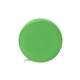 aerial view a lime green with white button 5 retractable pvc tape with auto lock, image 1 of 3
