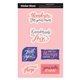 a group of sticker sheet 11.5 x 7 custom shapes