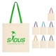 a group of penny wise cotton canvas tote bag