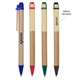 a group of eco friendly inspired click ballpoint pen - promotional pens