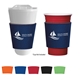 a group of comfort grip coffee cup sleeve