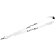 aerial view a white breakaway swivel lobster clasp lanyard, image 1 of 3
