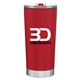 aerial view a matte red 20 oz h2go fargo - matte red, image 1 of 7