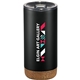 aerial view a black valhalla copper vacuum insulated tumbler 16oz, image 1 of 2